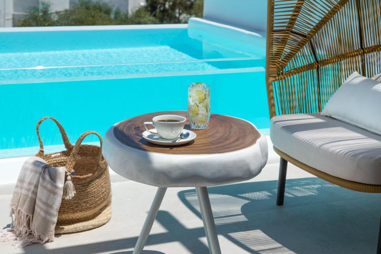 Lilly Residence-All Sea View Suites, Adults Only Náousa Eksteriør billede
