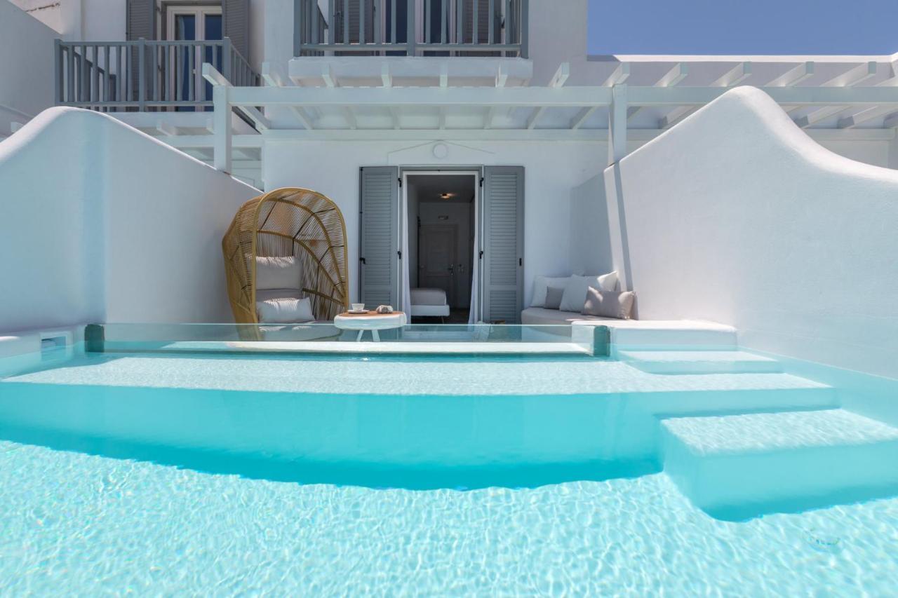Lilly Residence-All Sea View Suites, Adults Only Náousa Eksteriør billede